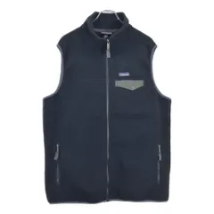 patagonia パタゴニア SYNCHILLA シンチラ フリースベスト アウトドア ブラック(メンズ XL)中古 古着 V4353
