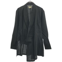 Yohji Yamamoto FEMME ヨウジヤマモト ファム 1980's アシンメトリーデザインウールジャケット  ブラック S