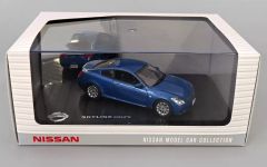 Nissan ミニカー 2008年製 青　株主優待 スカイライン V36 京商 1/43 2008 株主優待 ミニカー - メルカリ