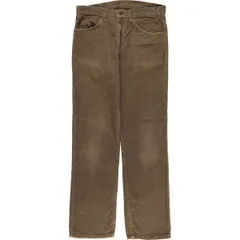 古着 80年代 リーバイス Levi's 519-1529 白タブ ブーツカット コーデュロイパンツ USA製 メンズw33相当 ヴィンテージ/eaa578888