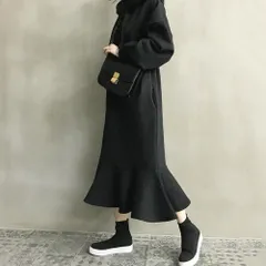 ☆ ブラック ☆ パーカー ワンピース lyou166 パーカー ワンピース レディース ワンピ マキシワンピース マキシ ロングワンピース ロング丈 マーメイド 長袖 ロング あったか ゆったり フード 秋 冬 きれいめ 暖かい マタニティ 綿混