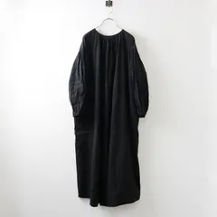 ネストローブ・UpcycleLino”近江晒しルーズオールインワン・ブラウン