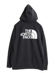 【お得なクーポン配布中!】 ノースフェイス フルジップ 両面 プリント スウェット フード パーカー レディース М / The North Face アウトドア ワンポイント ブラック