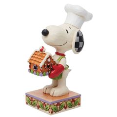 Jim Shore Snoopy Gingerbread House Figurine Doll 6013045 Interior Decor Christmas