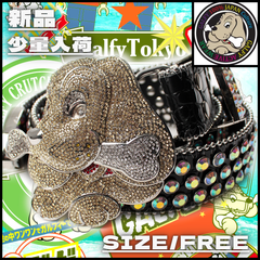 【新作】【GALAY／ガルフィー・ゴージャス★ジュエリーベルト（GOLD）】ストリートファッション HIPHOP ラッパー B-BOY サブカル Y2K ギャル GAL ベルト 平成 メンズライク ユニセックス 新品未使用 少量入荷 送料無料 152044