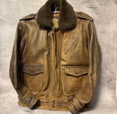 希少　Schott 40 L G-1 フライトジャケット ボアライナー レザー 希少 Schott 40 L G-1 フライトジャケット ボアライナー レザー - メルカリ