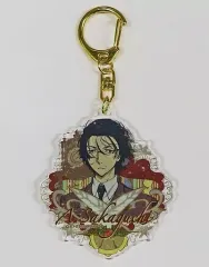 【中古】キーホルダー 坂口安吾 「文豪ストレイドッグス×文房具カフェ HOLY TOWNモチーフ ランダムアクリルキーホルダーB」