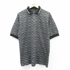 L/古着 グレッグノーマン 半袖 ポロ シャツ メンズ コットン 濃グレー他 25jul22 中古 トップスのサムネイル