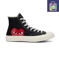 CDG×CONVERSE チャックテイラーオールスター70 Highブラック コンバース