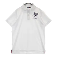 サイズ：L CLUNK クランク  半袖ポロシャツ  ホワイト系 [240101324527]# ゴルフウェア メンズ ストスト