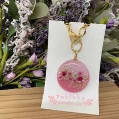 ☆ハンドメイド☆レジンバックチャーム☆ピンク系