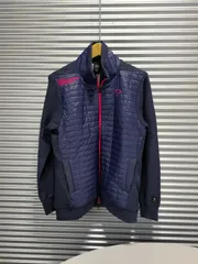 オークリー◆メンズ ゴルフウェア スカル セーター ブルゾン ネイビー アウター