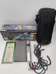 【K-1146】ON STAGE オンステージ パーソナルカラオケ カラオケ機器 Z-PK2 手軽 お家カラオケ 単3電池4本 チップ付き  動作確認済み