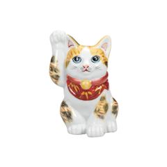 昭和30年位の九谷焼素地の巨大 招き猫 - メルカリ