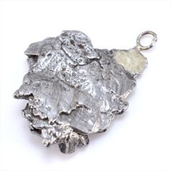 カンポデルシエロ 隕石 14.5g 鉄隕石 原石 ネックレス ペンダント トップ アクセサリー P2582