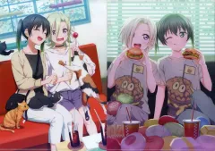 【中古】クリアファイル 侑＆ミア A4クリアファイル2枚セット 「くじ引き堂 ラブライブ!虹ヶ咲学園スクールアイドル同好会 オンラインくじ Ver.LoveLive!Days5周年～ニジガク～」 D-11賞