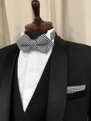 新郎小物セット・蝶タイ・チーフ・カフス