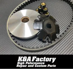 KN企画強化ベルト/ハイスピードプーリーセット ズーマーAF58 ラッカス