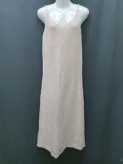 ◇ ⊇ ◎ ●未使用● titivate タグ付き ニット キャミソール 膝下丈 ワンピース サイズS ピンク系 レディース P  【1409090023712】