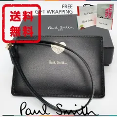 【国内正規品 新品】ポールスミス Paul Smith 定期入れ パスケース ID カットアウト 牛革 レザー箱付 ギフト プレゼント PS3104