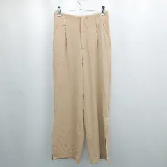 ◇ ⊇◎ AG by aquagirl エージーバイアクアガール ウエストゴム ワイドパンツ サイズS ベージュ レディース E  【1505290043076】