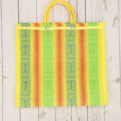 メキシコ製 メルカドメッシュトートバッグ（М）007