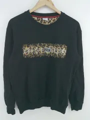 ◇ ZARA ザラ フロント 刺繍 裏起毛 長袖 スウェット トレーナー サイズEUR Ｓ USA Ｓ MEX 38 ブラック メンズ E  【1306050038321】