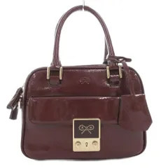 未使用級✨ ANYA HINDMARCH アニヤハインドマーチ カーカー バッグ ANYA HINDMARCH】アニヤハインドマーチ『カーカー パンチング