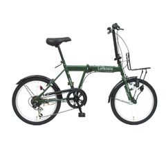トップ(Top) チャリンクス レフコシア 折り畳み 自転車 ミニベロ 20インチ シマノ6段変速 スチール 街乗り