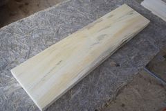 アウトレット トチ(橡)の一枚板 長さ約58.7cm 幅約14.8cm 厚さ約2.5cm DIY用 Z105