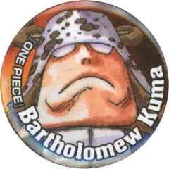 【中古】バッジ・ピンズ バーソロミュー・くま オリジナル缶バッジ 「ワンピース」 集英社ナツコミ2015 対象商品購入特典