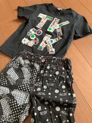TKスパキッズ　TK キッズ　ハーフパンツ　Tシャツ
