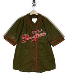 2サイズReadymade Baseball Shirベースボールシャツ READY MADE Baseball Shirt サイズ2 カーキ RE-CO-KH-00-00-76