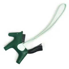 エルメス ロデオ PM バッグチャーム アニューミロ ラムスキン レザー ヴェールモワイヤン アルドワーズ ヴェールペパーミント グリーン 緑 W刻印 箱付 HERMES（新品・未使用品）