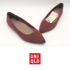 UNIQLO ユニクロ 未使用 フラットシューズ パンプス フラットパンプス レディース ポインテッド 22.5cm