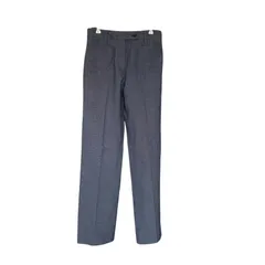 Z1554  PRADA プラダ  ロングパンツ グレー ツイード ボトムス レディース40