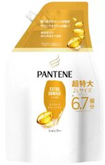 【最安値に挑戦中】 超特大 2000ml 6.7個分 パンテーン エクストラダメージ シャンプー 2000mL ダメージ サロンクオリティ 切れ毛 枝毛 プロビタミン配合 補修成分 保湿成分 ヘアケア　 数量限定 値引き 在庫限り お買