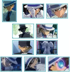 【中古】ポストカード 怪盗キッド 場面写ポストカード10枚セット 「名探偵コナン」