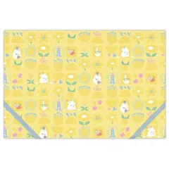 【メール便】ムーミン クリアファイル クリアフォルダ MOMLSイエロー My little something 北欧 日本ホールマーク 書類整理 キャラクター グッズ 