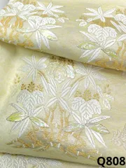 螺鈿細工入り 袋帯 正絹 正絹袋帯螺鈿細工織匠五煌苑