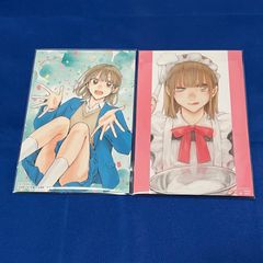 アオのハコ　コミック　15巻　TSUTAYA  アニメイト　特典　イラストカード　2種　鹿野千夏　非売品　ジャンプ