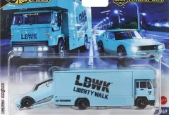 1/64ライジン風デコトラ積載車、ホットロッド積載車開封