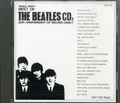 CD1枚 / ビートルズ / Best Of The Beatles CDs 1962 - 1987 / 25th Anniversary of Record Debut (PCD-29) / D00167850