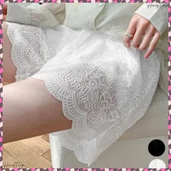 送料無料 花柄レース ペチコートパンツ レディース スカラップペチパンツ夏服 透かしレースショートパンツきれいめ 大人可愛いインナーパンツ韓国風 チラ見え防止短パンおしゃれ 見せパンツ透け防止 レースパンツ重ね着 可愛い部屋着パンツ