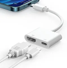 ★[2025最適化版] Type C HDMI 変換アダプター 4K@60Hz hdmiポート+タイプC 100W PD 充電ポートアダプタ 2in1 変換 アダプター