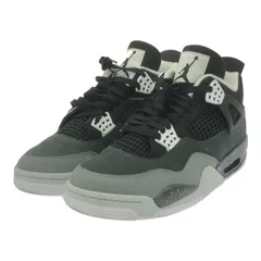 NIKE ナイキ AIR JORDAN 4 RETRO Fear エア ジョーダン 4 レトロ フィアー FQ8138-002 黒 ブラック スニーカー シューズ