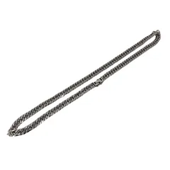 Sleek スリーク喜平ステンレスネックレスBLACK