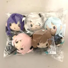 プロセカ ふわぷち マスコット 5種コンプセット “25時、ナイトコードで。”～BrandNewWorld～【むつ86-0977】