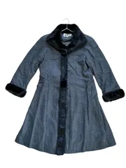 【Double by REGENCE】 ロングコート カシミヤ ファー 高級 Double by REGENCE】 ロングコート カシミヤ ファー 高級 カシミヤ