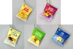 【中古】キーホルダー 全5種セット 「Calbee じゃがポックル シャカシャカマスコット」